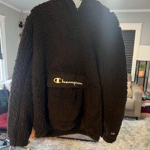 Sherpa Champion Hoodie! Size LG